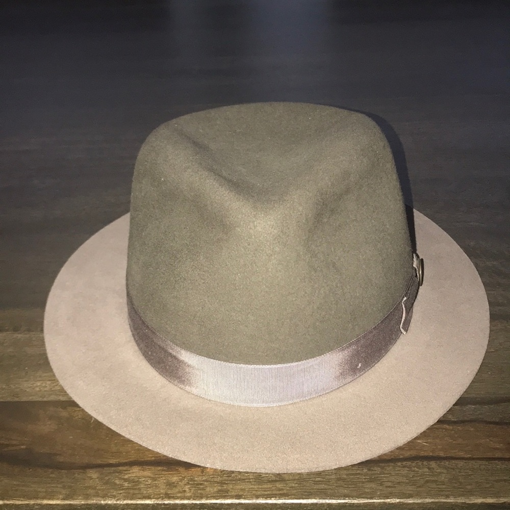 Two-tone Wool Fedora by Goorin Bros. Size XL